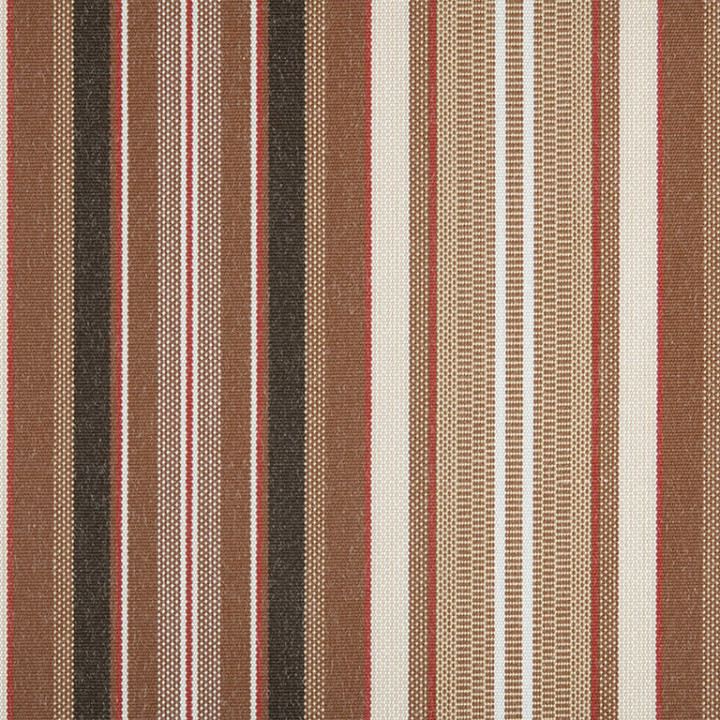Agora Rayure Marrón fabric - Sauleda USA