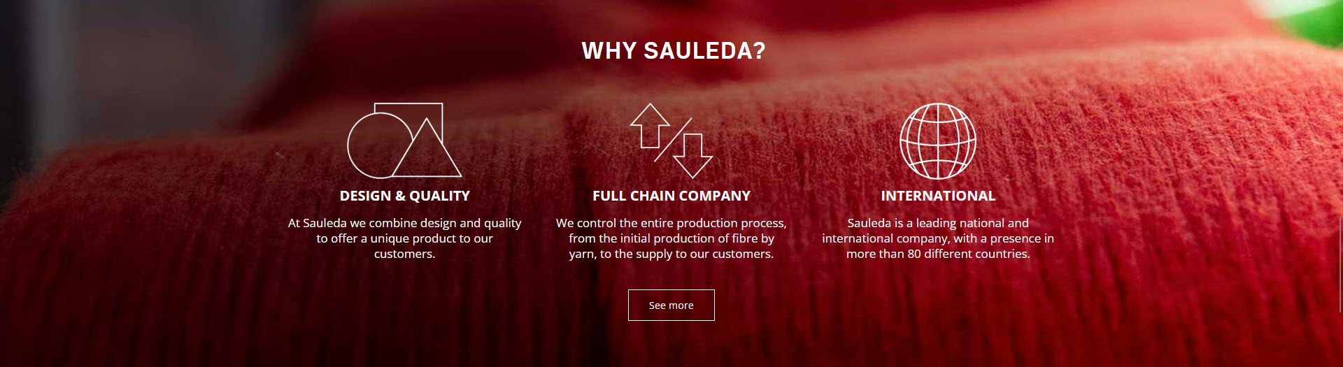 ¿Por qué Sauleda?